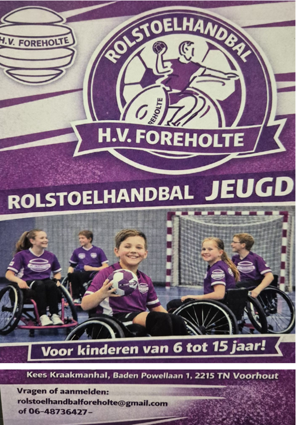 Afbeelding ONB nr 3 Rolstoelhandbal