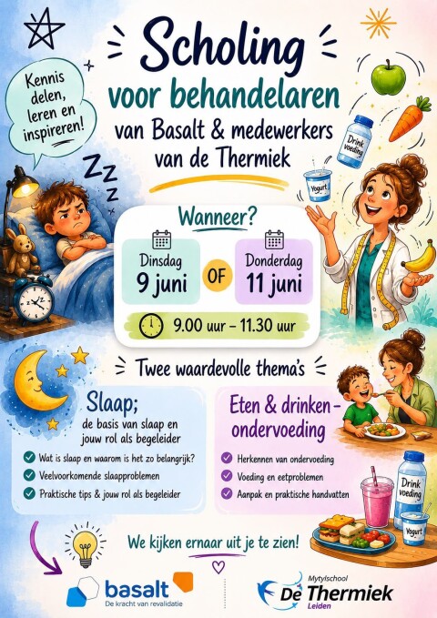 Scholing voor behandelaren 9 of 11 juni